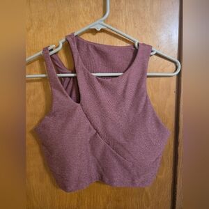 Old Navy Active Cutout Longline Sports Bra